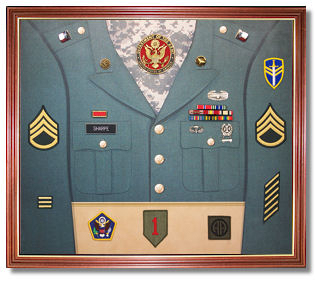 Army Uniform Display Case Army Awards Display Case Shadow Box